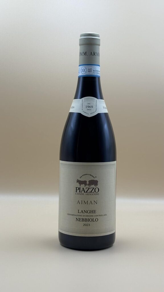 Frankrig Piemonte Nebbiolo Rødvin Azienda Vitivinicola Piazzo Langhe Nebbiolo Aiman Piemonte