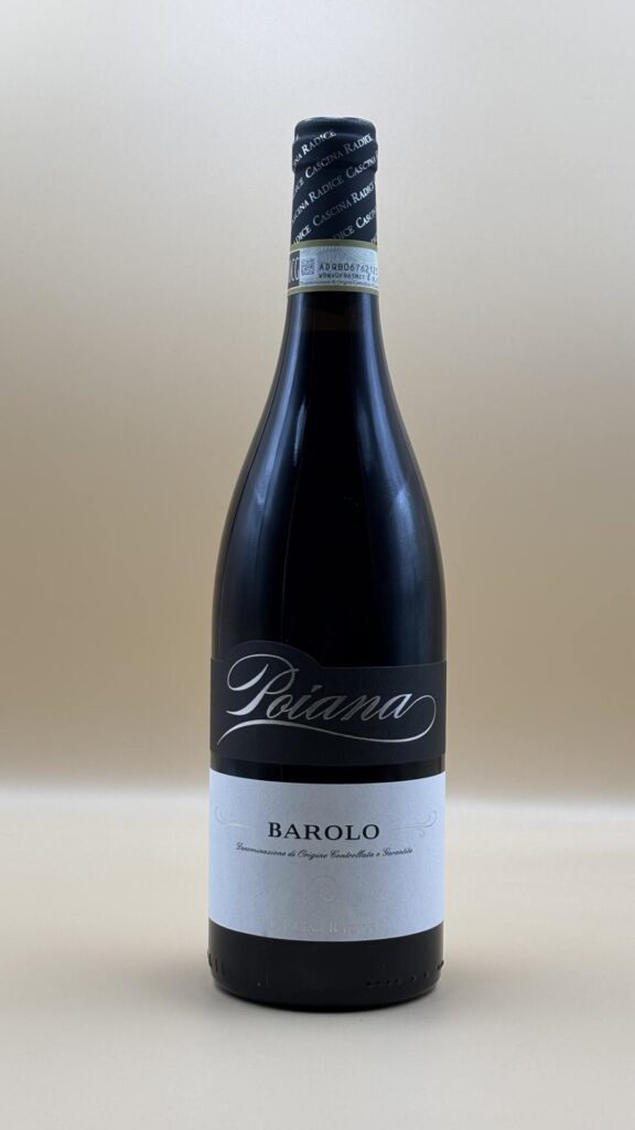 Italien Piemonte Nebbiolo Rødvin Cascina Radice Barolo Poiana Piemonte