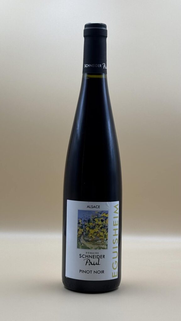 Frankrig Alsace Pinot Noir Rødvin Paul Schneider Pinot Noir Alsace