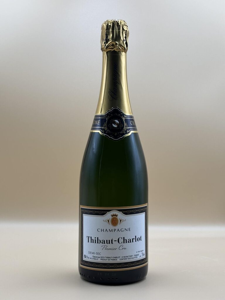 Frankrig Champagne Mutigny Chardonnay Pinot Noir Mousserende vin Thibaut-Charlot Champagne Demi-Sec, lagret 3 år Premier Cru