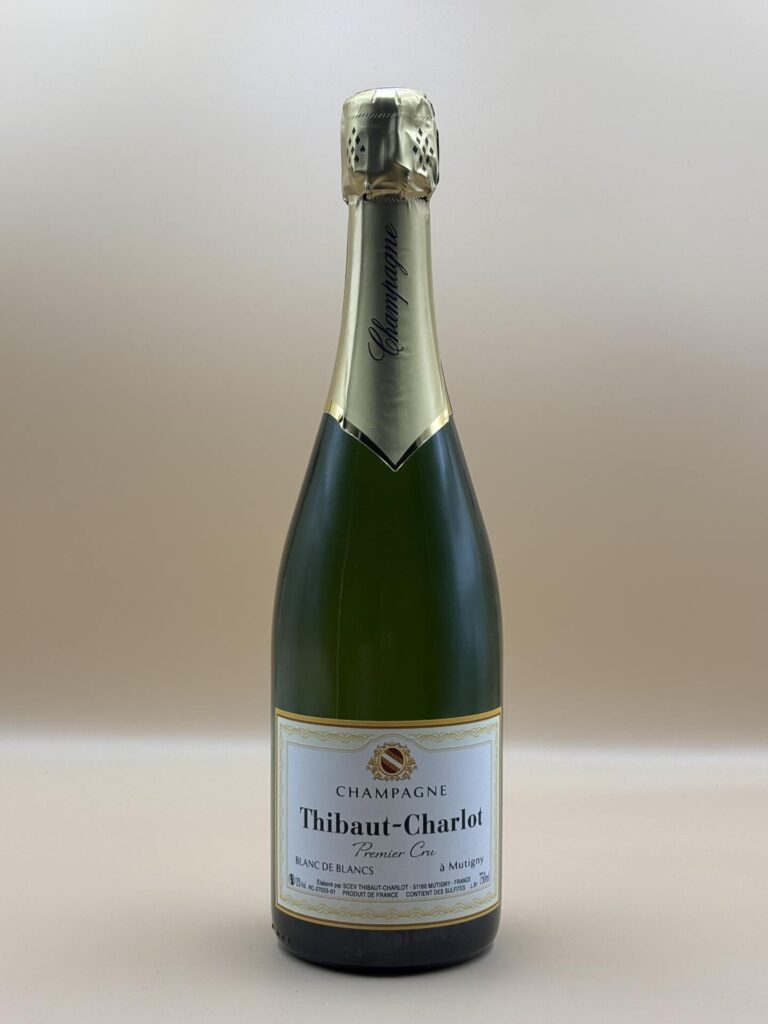 Frankrig Champagne Mutigny Chardonnay Mousserende vin Thibaut-Charlot - Blanc de Blancs, Champagne Brut, Lagret 3 år Premier Cru