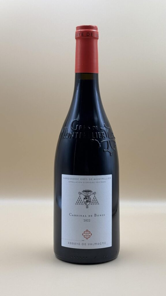 Frankrig Sydfrankrig - Languedoc Grés de Montpellier Grenache Noir Syrah Mourvédre Morrastel Rødvin Abbaye de Valmagne Cardinal de Bonzi