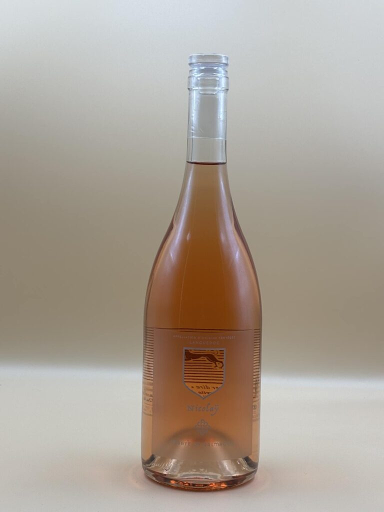 Frankrig Languedoc Grés de Montpellier Syrah Mourvédre Morrastel Rose Abbaye de Valmagne NICOLAŸ, BIO
