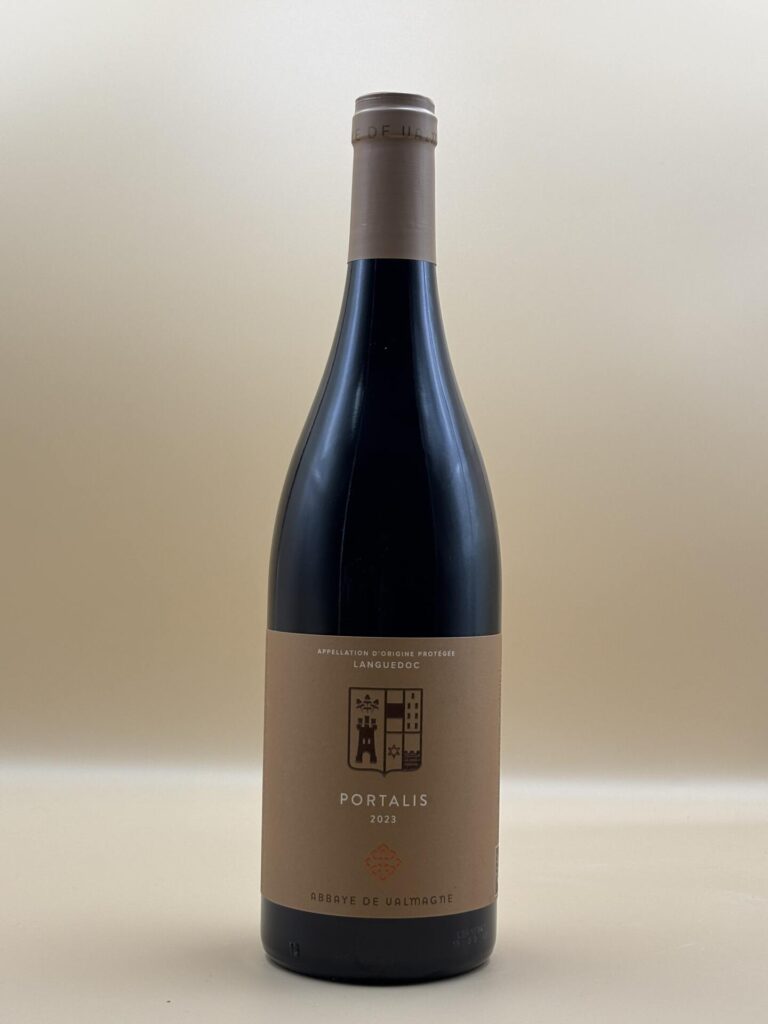 Frankrig Languedoc Grés de Montpellier Syrah Grenache Noir Mourvédre Morrastel Rødvin Abbaye de Valmagne Portalis AOP LANGUEDOC BIO Rouge