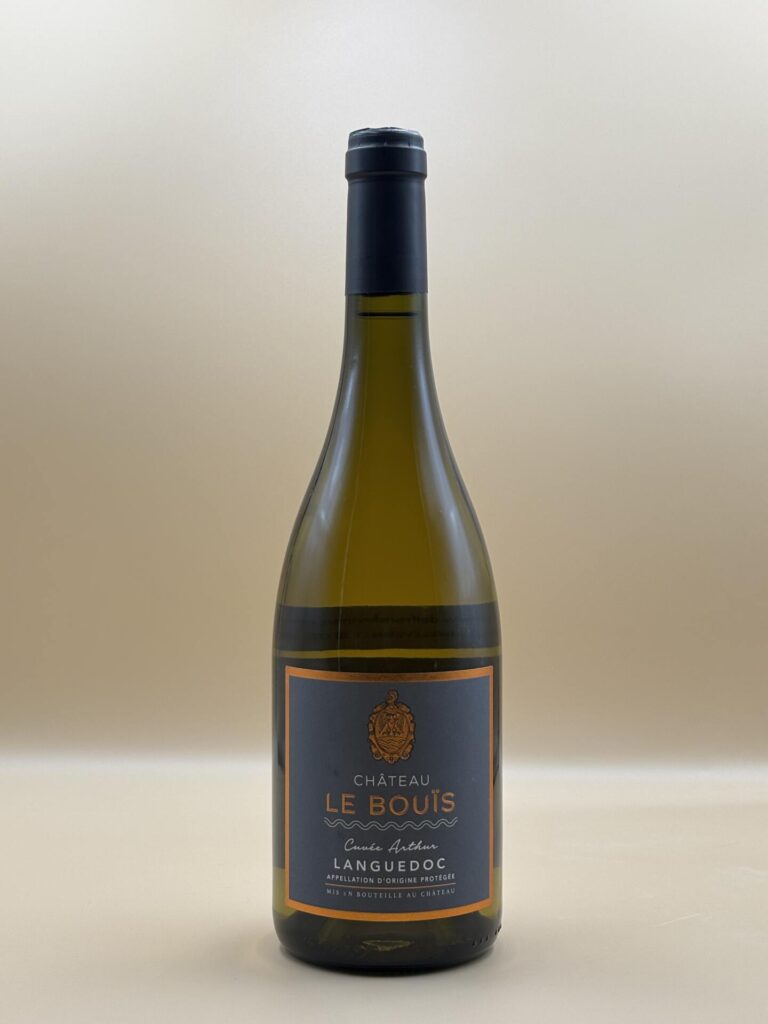 Frankrig Languedoc Gruissan Grenach Blanc Roussanne Marsanne Hvidvin Château Le Bouîs Cuvée ARTHUR Languedoc 2023